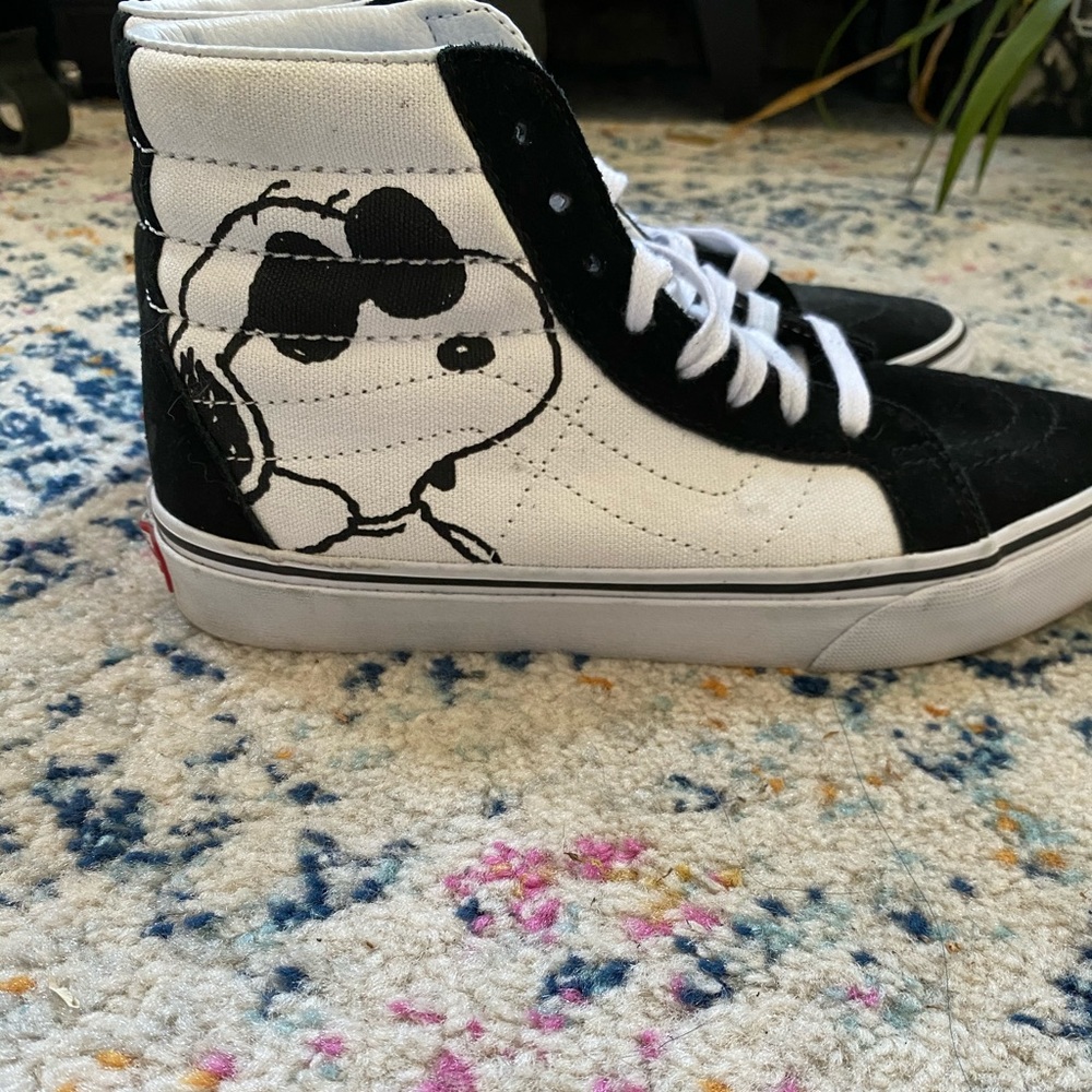 Snoopy vans high top